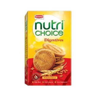 Britannia Nutri Choice Digestive Biscuits (With Hi-Fibrer)–250gm