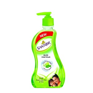 Santoor Gentle Lime Hand Wash-215ml