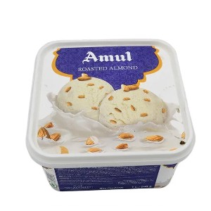 Amul Real Ice Cream - Rajbhog Tub-1L