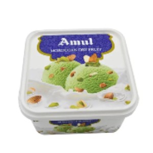 Amul Pista Ice Cream-1L