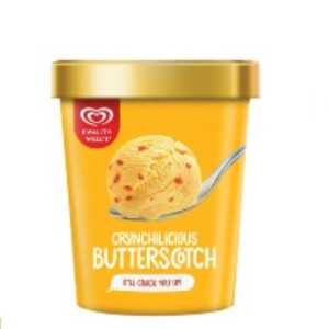 Kwality Walls Frozen Dessert - Butterscotch Party Pack-700 ml