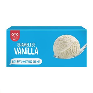 Kwality Walls Shameless Vanilla Pack-700ml