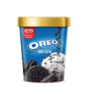 Kwality Walls Oreo & Crème Tub-700ml