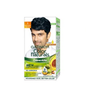 Garnier Black Men Naturals Hair Color-30ml+30gm(1pack)