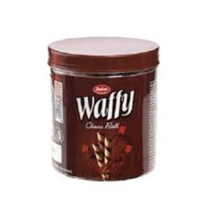 Dukes Waffy Rolls Tin Chocolate-300gm