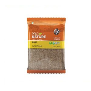 Pro Nature 100% Organic Cumin(Whole)-250gm