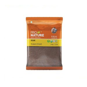 Pro Nature 100% Organic Musturd Seed(Small)-200gm