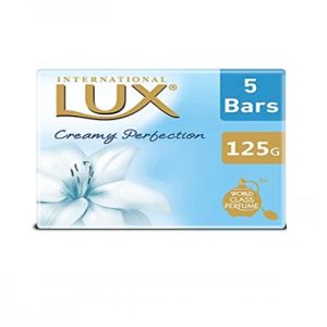 Lux International Creamy Perfection Soap Bar-125gm(5 Bars)