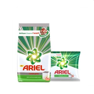 Ariel Complete Detergent Washing Powder -1kg with Free Detergent Washing Powder-500gm