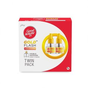 Good Knight Gold Flash - Mosquito Repellent Refill-45ml each (Pack of 2)