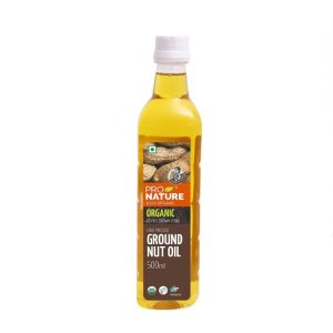 Pro Nature 100% Organic Groundnut Oil-500ml