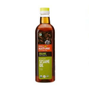 Pro Nature 100% Organic Sesame Oil-1Lt