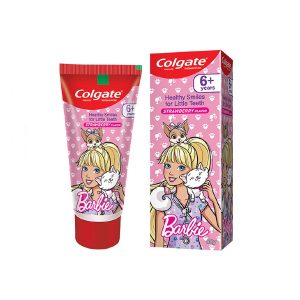 Colgate Kids Barbie Toothpaste-Strawberry Flavor(6+ Years)-80gm