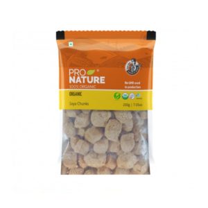 Pro Nature 100% Organic Soya chunks-200gm