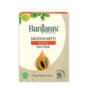 Banjara's Multani Mitti Papaya Face Pack-100gm