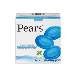 Pears Soap With Mint Extract Soap-125gm(3 Pack)