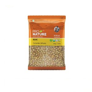 Pro Nature 100% Organic coriander(whole)-200gm