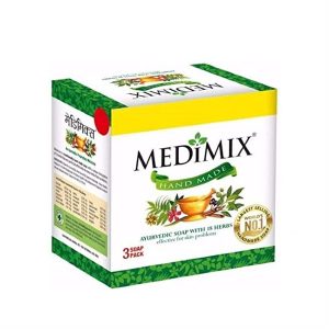 Medimix Ayurvedic Soap With 18 Hrebs-125gm(3 Pack)