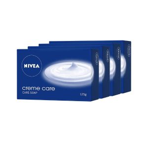 Nivea Creme Care Soft Bar Soap-125gm(4 Pieces)