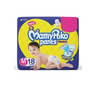 Mamy Poko Pants Diapers NB-1 Midium Size-18pack