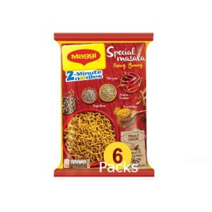 Maggi 2-Minute Special Masala Instant Noodles-6x70gm Multipack