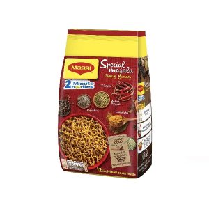 Maggi 2-Minute Special Masala Instant Noodles-70gm (Pack of 12)