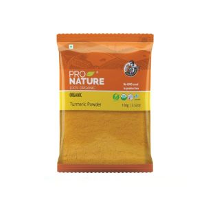 Pro Nature 100% Oraganic Turmeric Powder-100gm