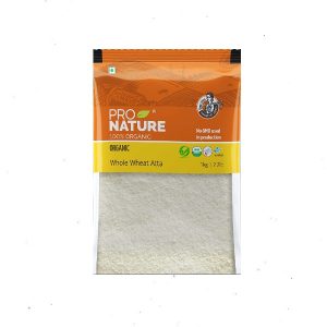 Pro Nature 100% Organic Whole Wheat Atta-1Kg