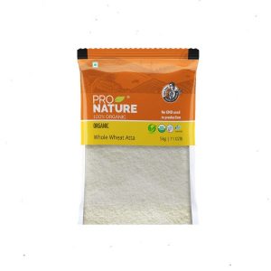 Pro Nature 100% Organic Whole Wheat Atta-5Kg