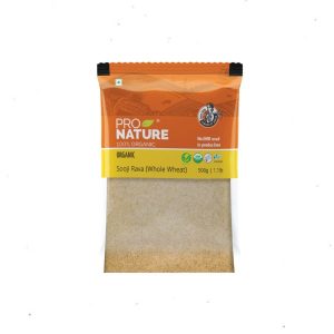 Pro Nature 100% Organic Sooji / Rava (Whole Wheat)-500gm