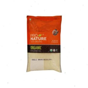 Pro Nature 100% Organic Sooji / Rava (Regular) 500gm