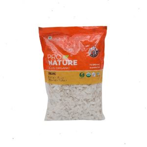 Pro Nature 100% Organic Beaten Rice (Medium Poha)-500gm