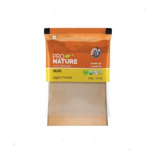 Pro Nature 100% Organic Jaggery Powder-400gm