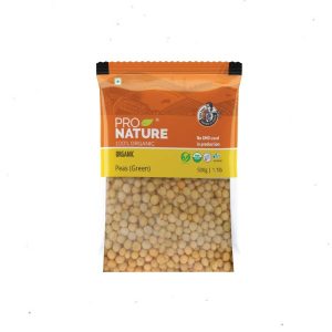 Pro Nature 100% Organic Peas (Green)-500gm