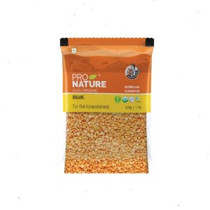 Pro Nature 100% Organic Tur Dal-500gm