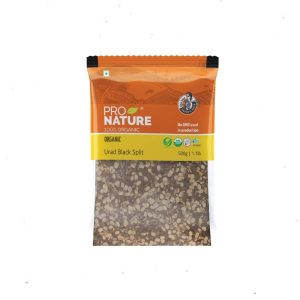 Pro Nature 100% Organic Urad Black Split-500gm