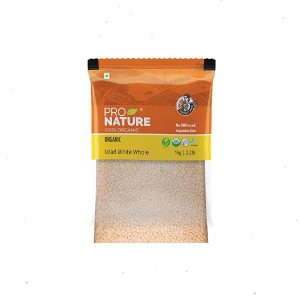 Pro Nature 100% Organic Urad White Whole-1kg